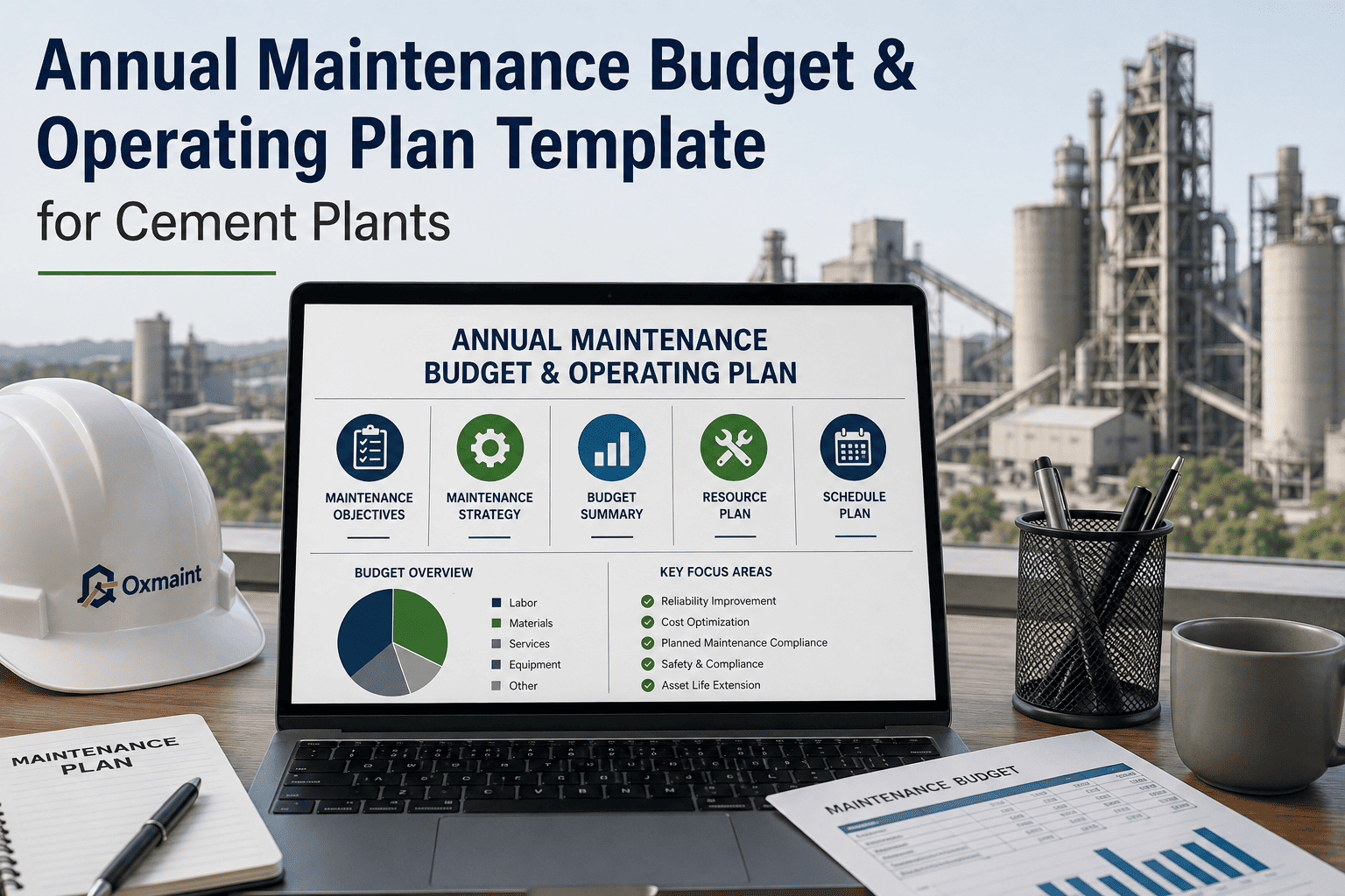 annual-maintenance-budget-operating-plan-template-cement-plant