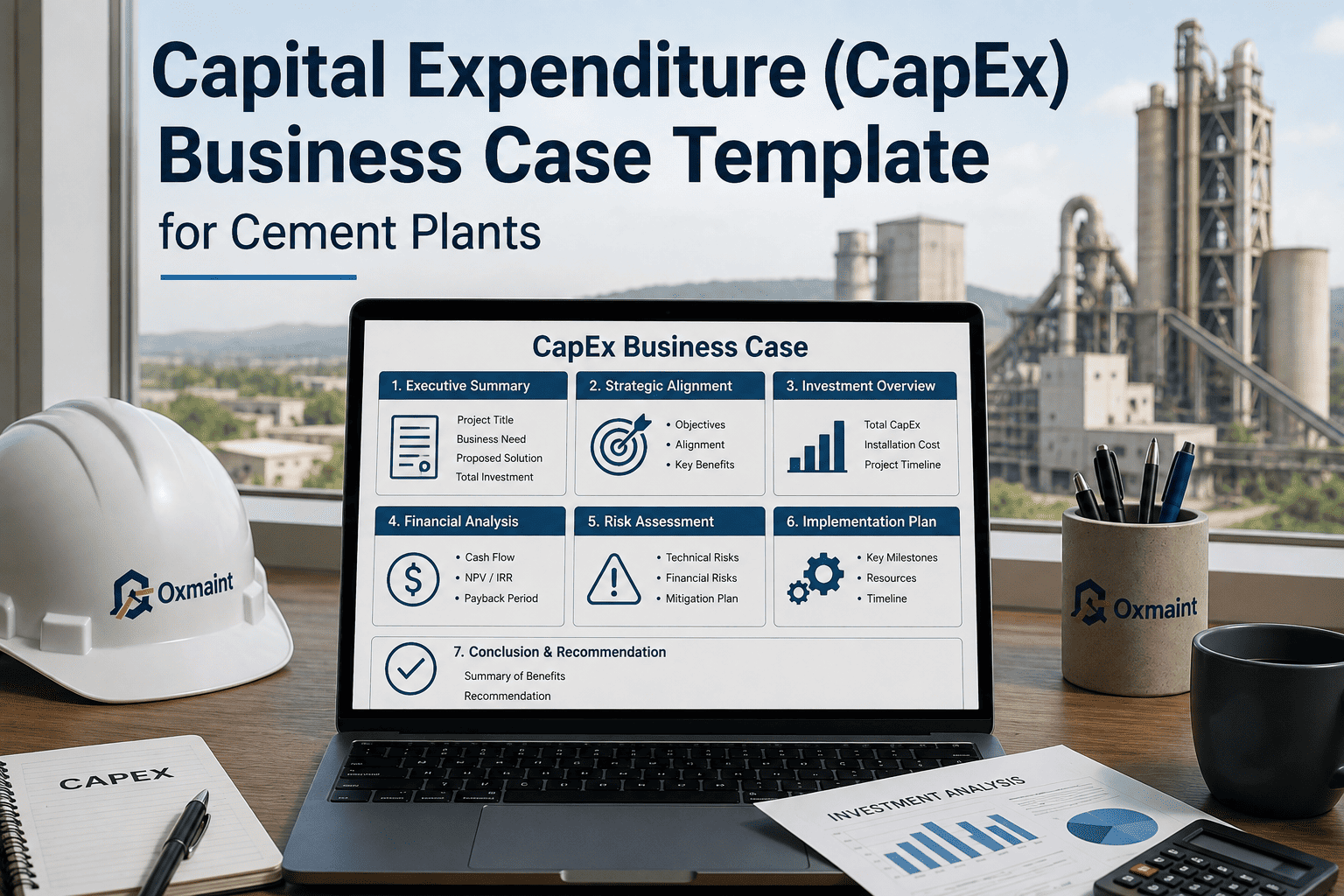 capital-expenditure-business-case-template-cement-plant