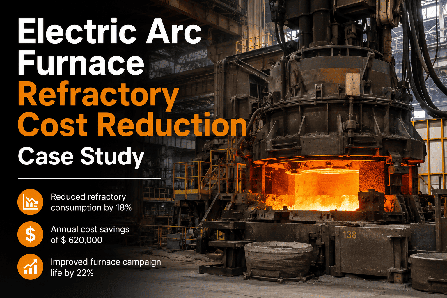 electric-arc-furnace-refractory-cost-reduction