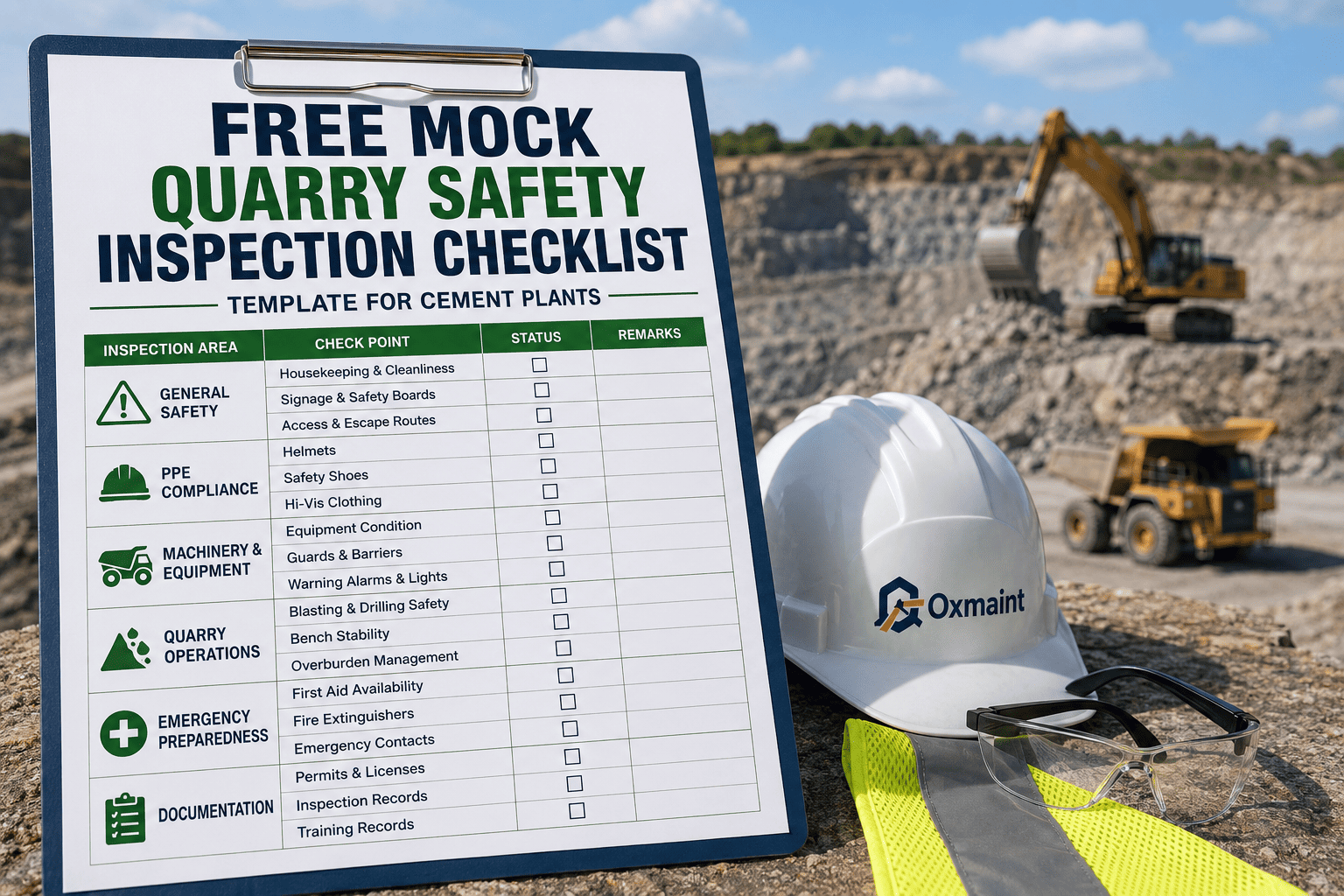 mock-quarry-safety-inspection-checklist-template-cement-plant