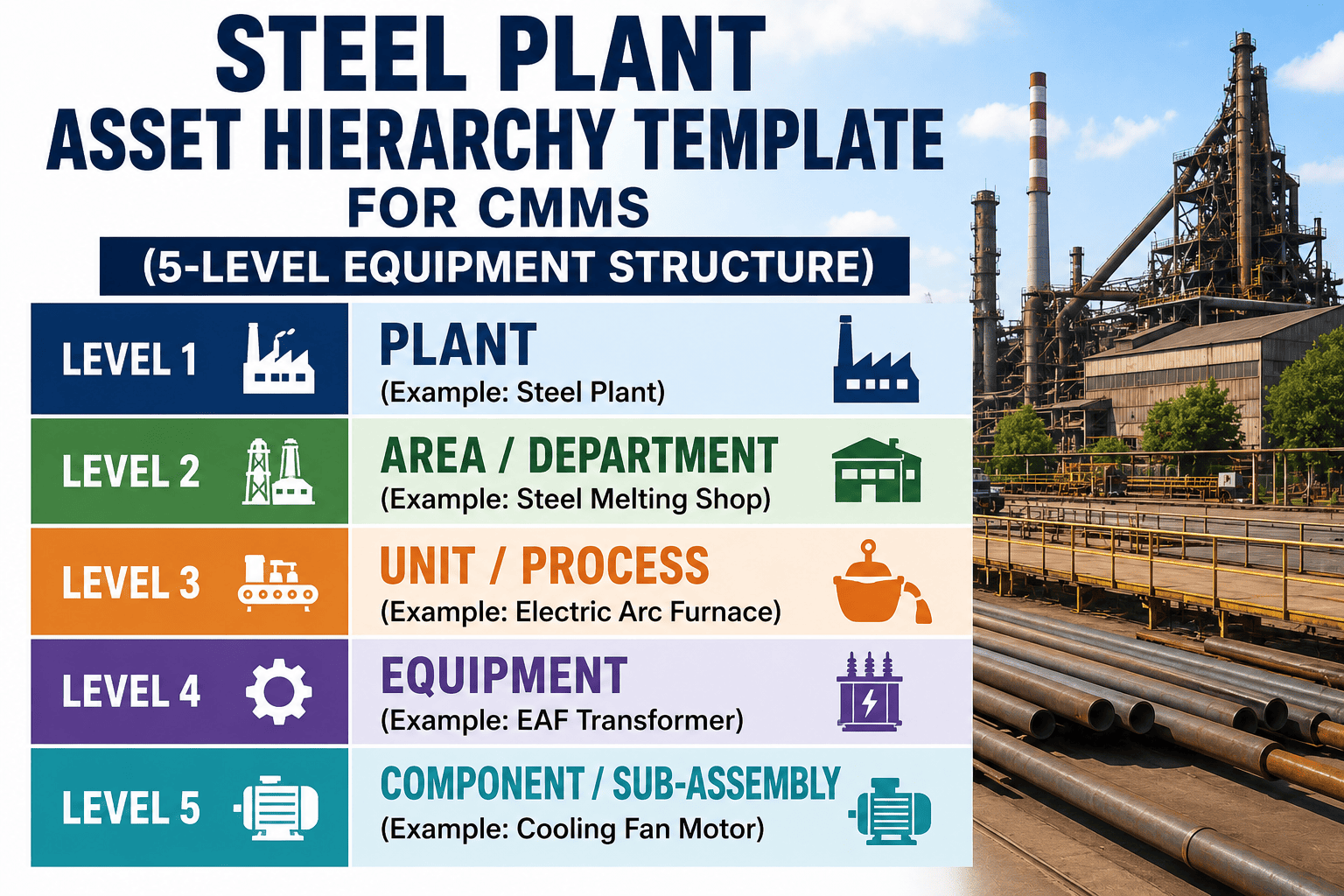 steel-plant-asset-hierarchy-template-cmms