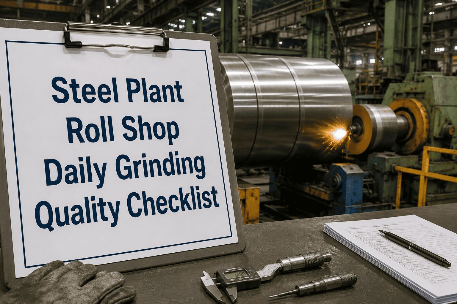 steel-plant-roll-shop-daily-grinding-quality-checklist