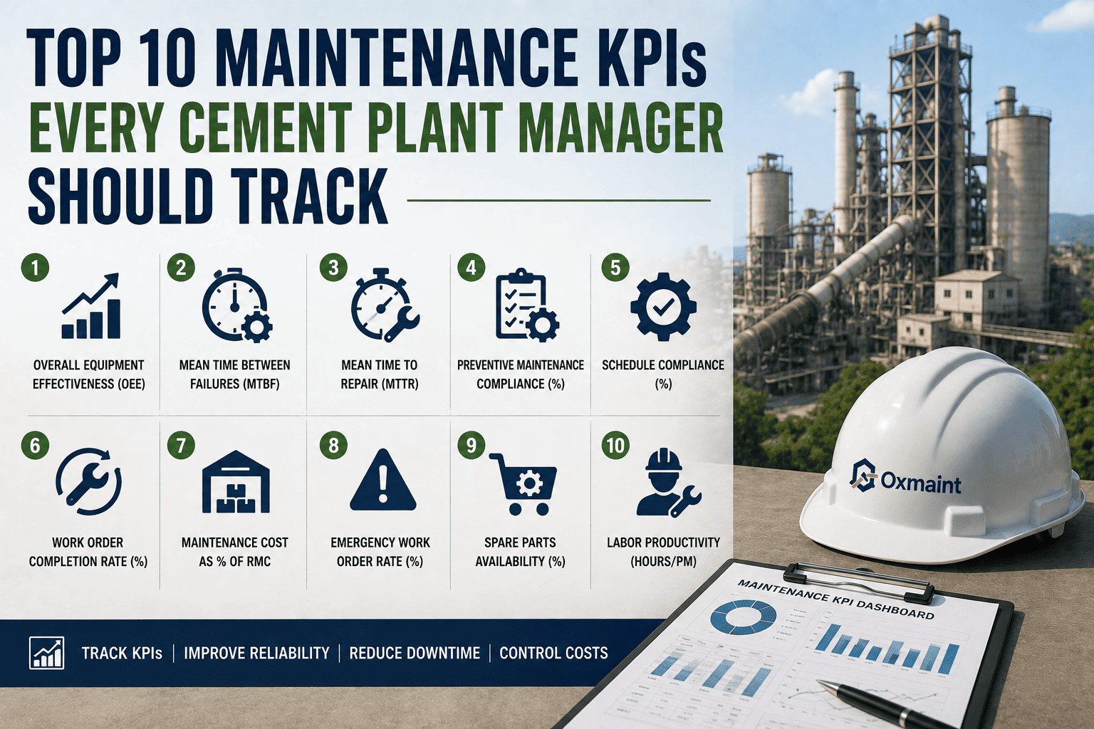 top-maintenance-kpis-cement-plant