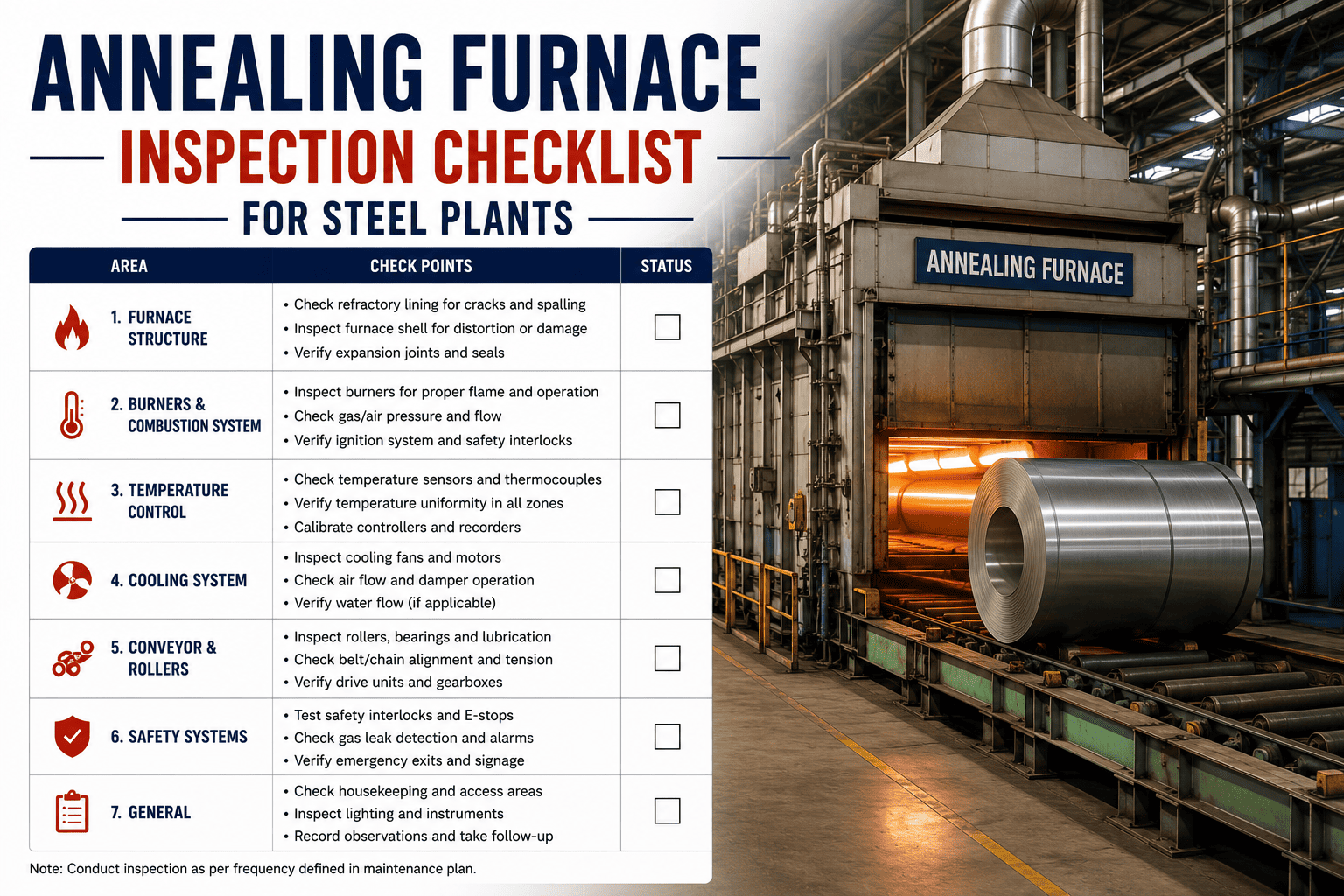 annealing-furnace-inspection-checklist-steel-plants