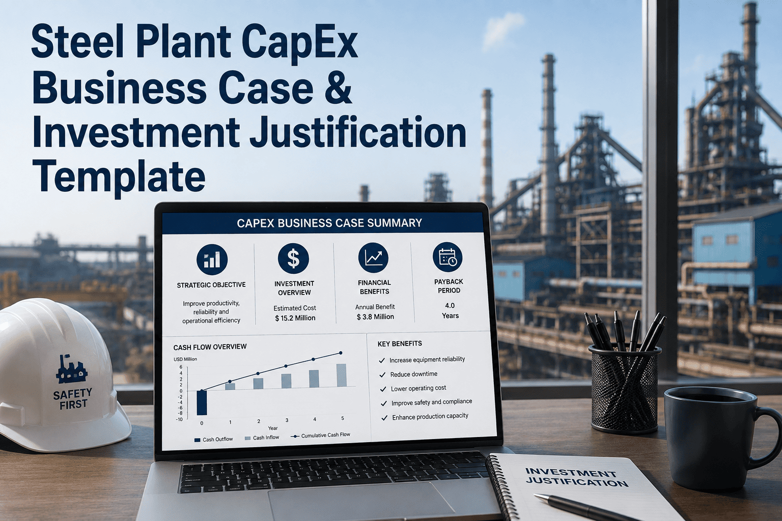 capex-business-case-template-steel-plant