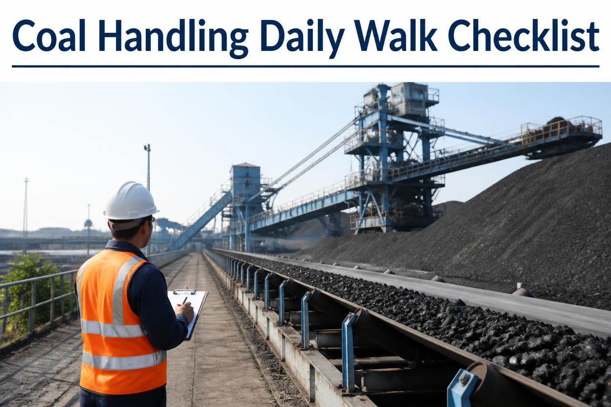 coal-handling-daily-walk-checklist