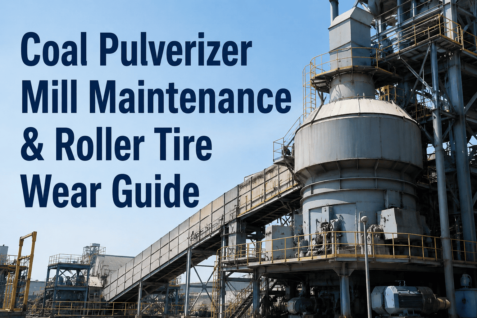 coal-pulverizer-mill-maintenance-roller-tire-wear
