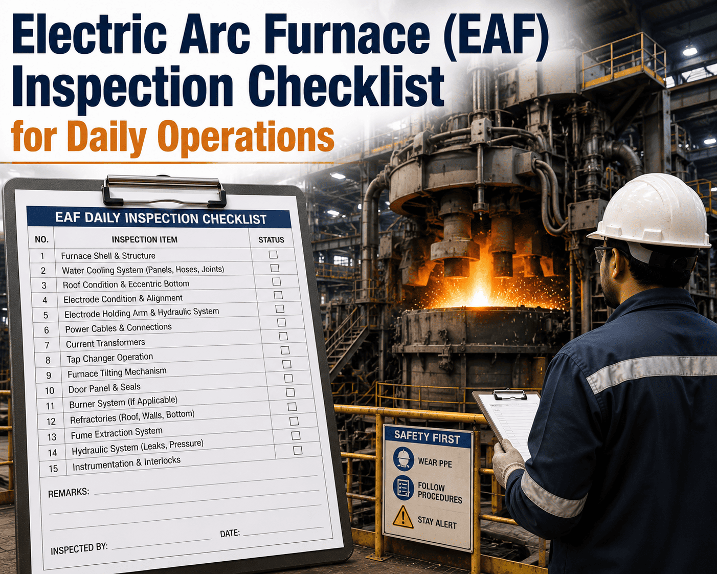 electric-arc-furnace-eaf-inspection-checklist