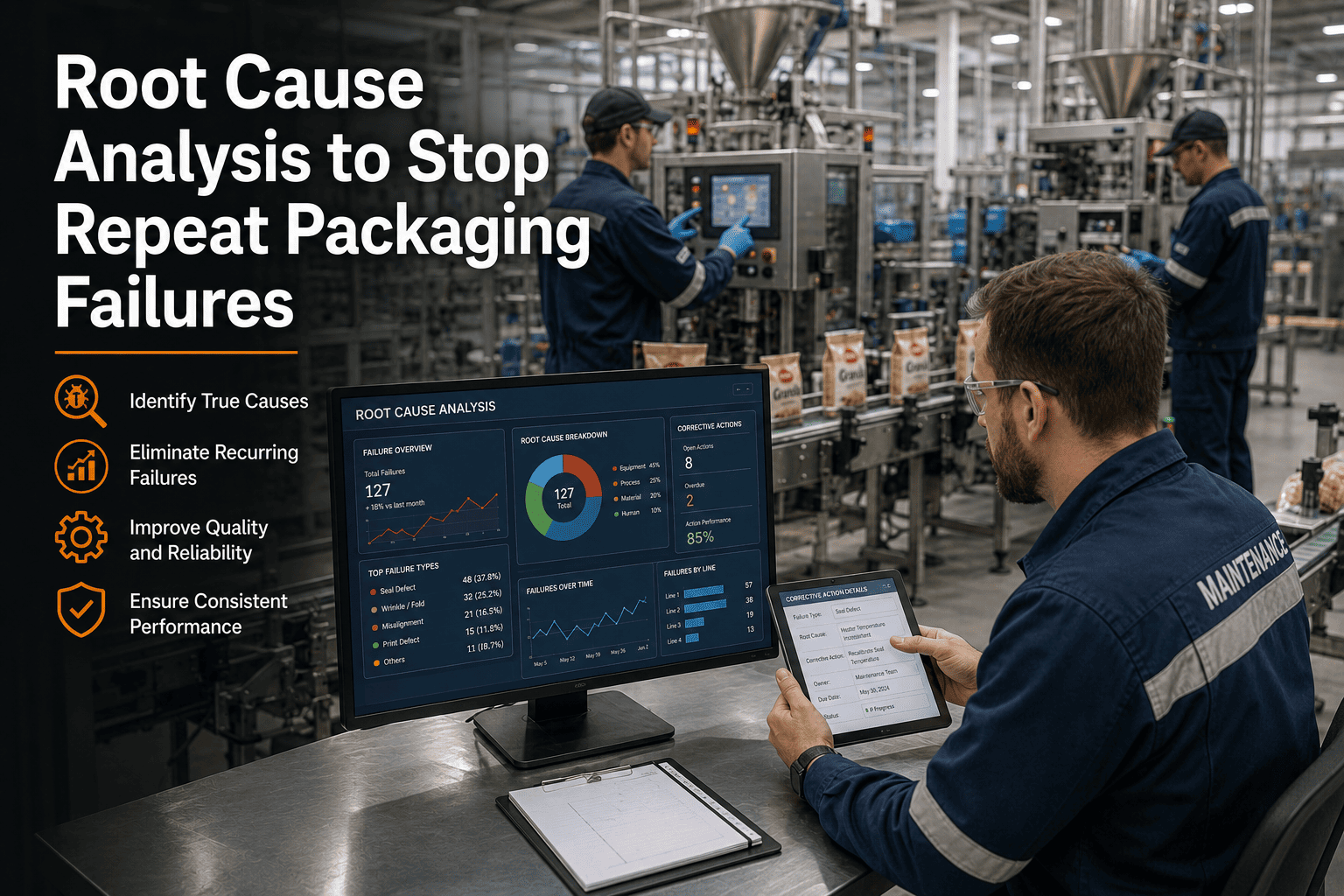 food-beverage-packaging-line-root-cause-analysis
