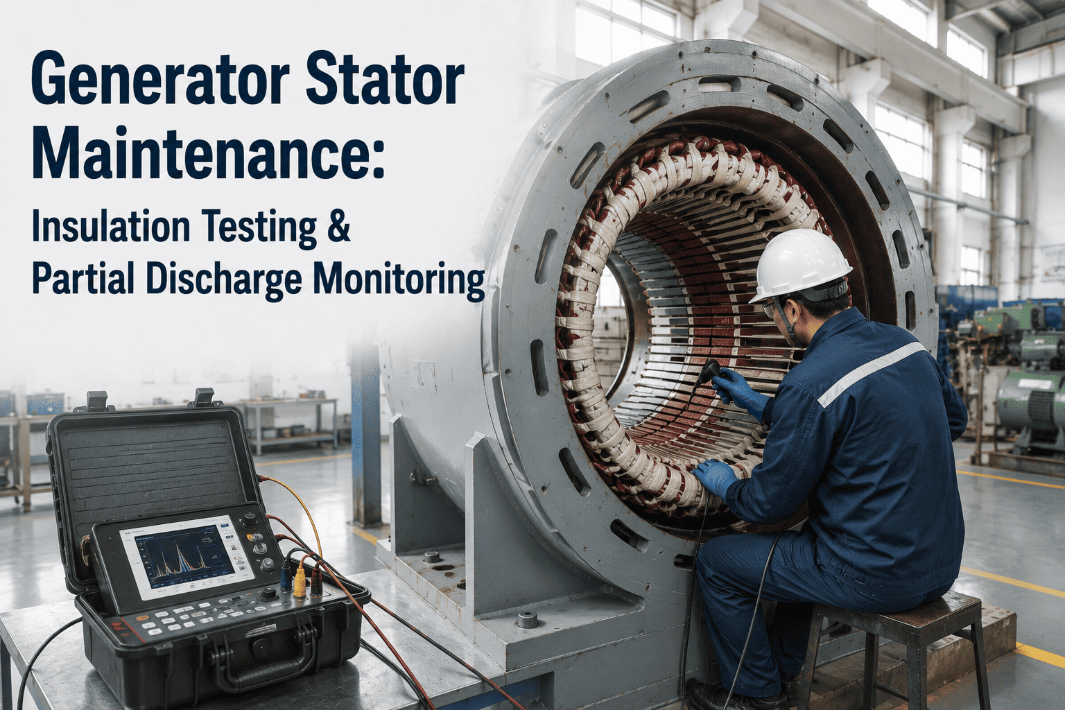 generator-stator-maintenance-partial-discharge-monitoring