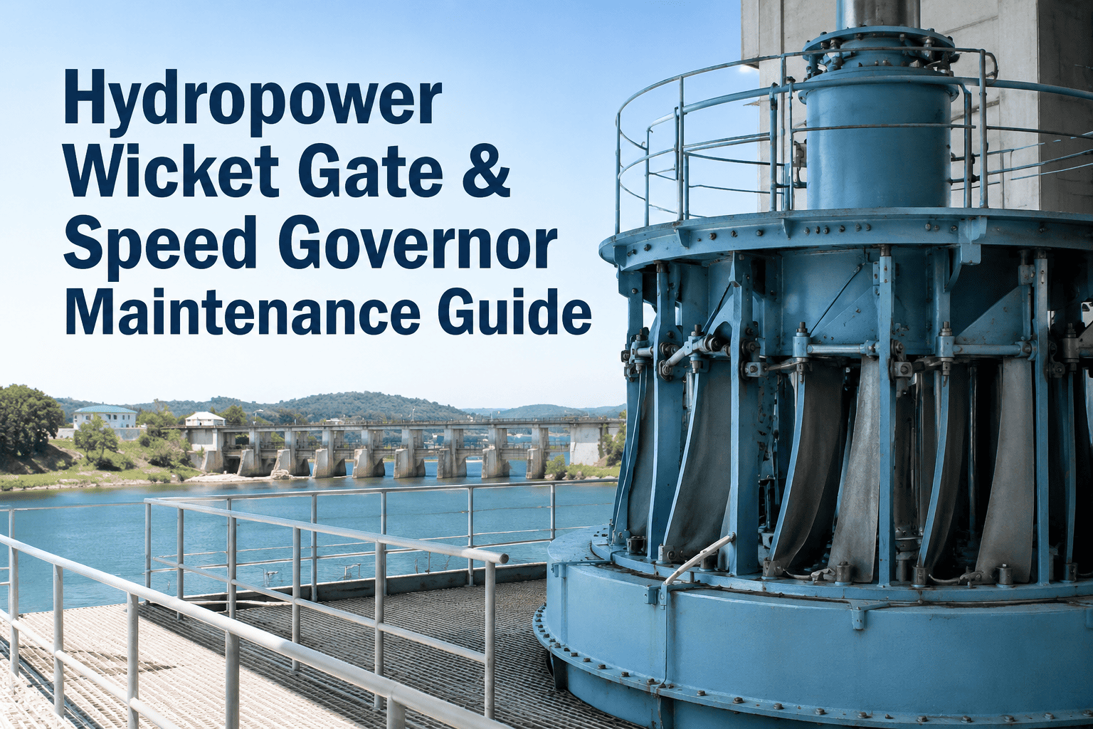 hydropower-wicket-gate-speed-governor-maintenance-guide