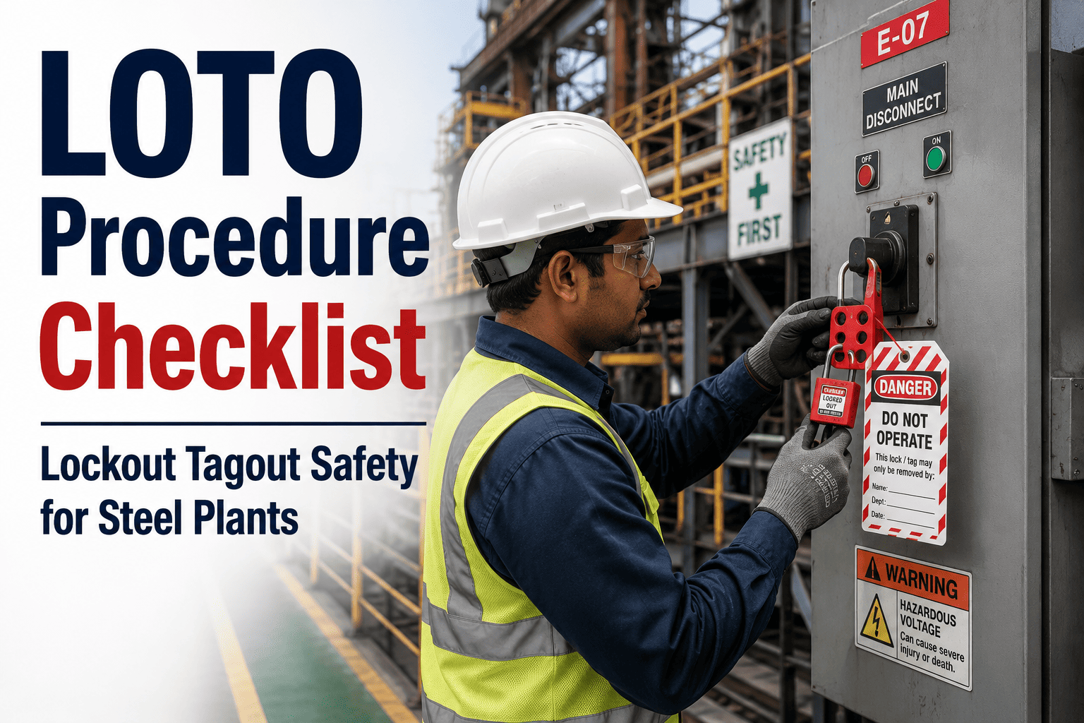 loto-procedure-checklist-lockout-tagout-steel-plant