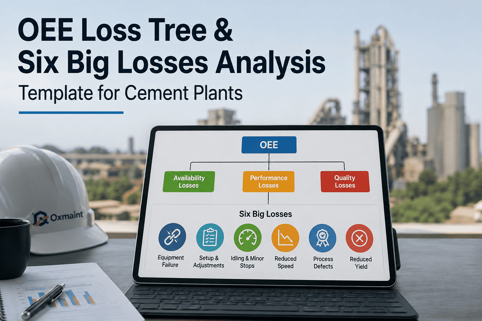 oee-loss-tree-six-big-losses-template-cement-plant