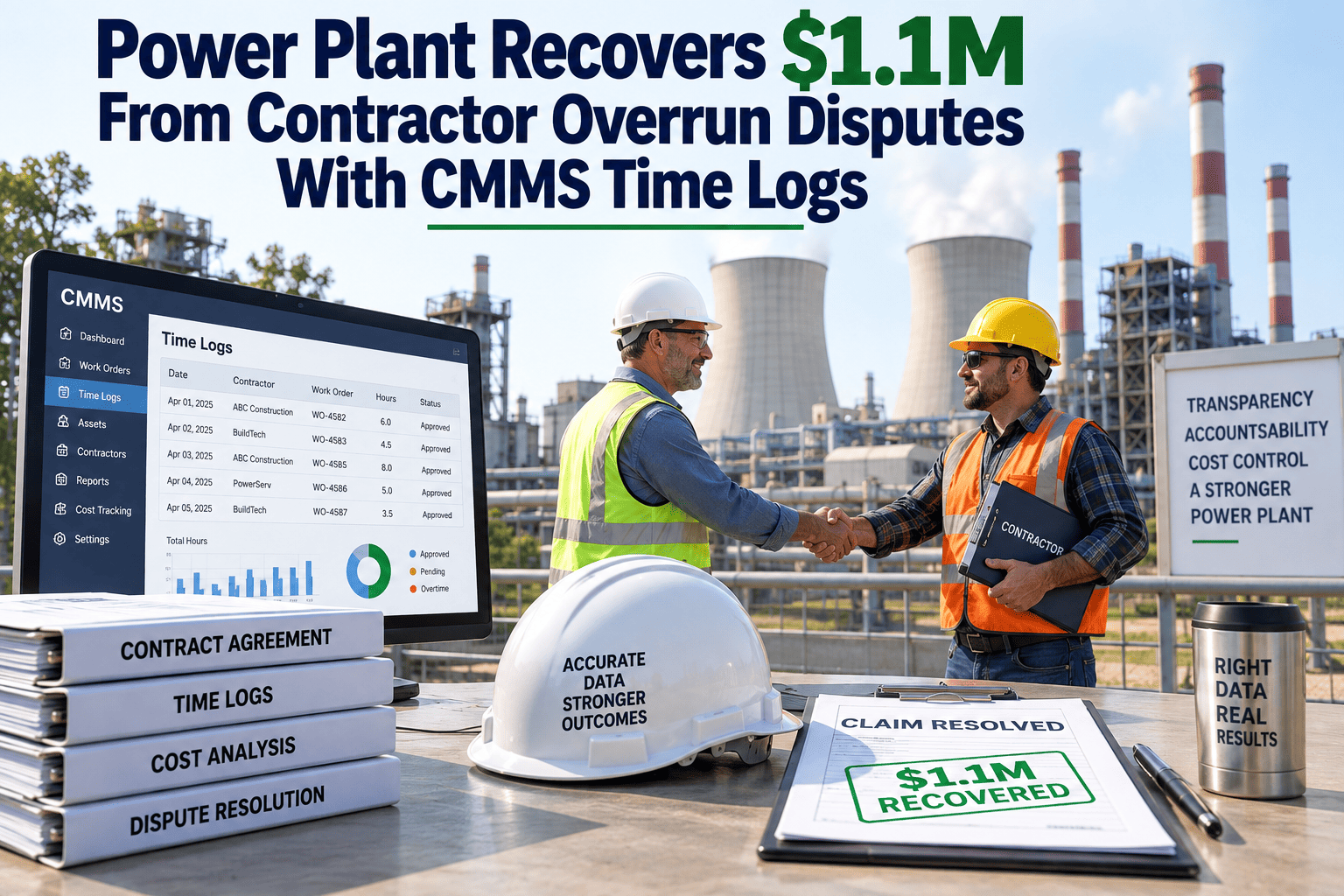 power-plant-recovers-1-1m-contractor-overrun-disputes-cmms