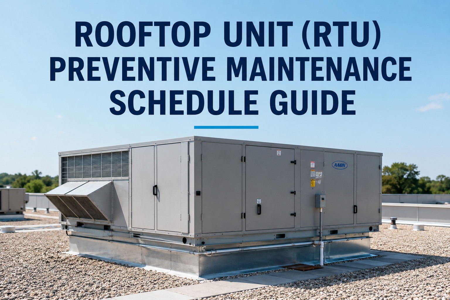rooftop-unit-rtu-preventive-maintenance-schedule