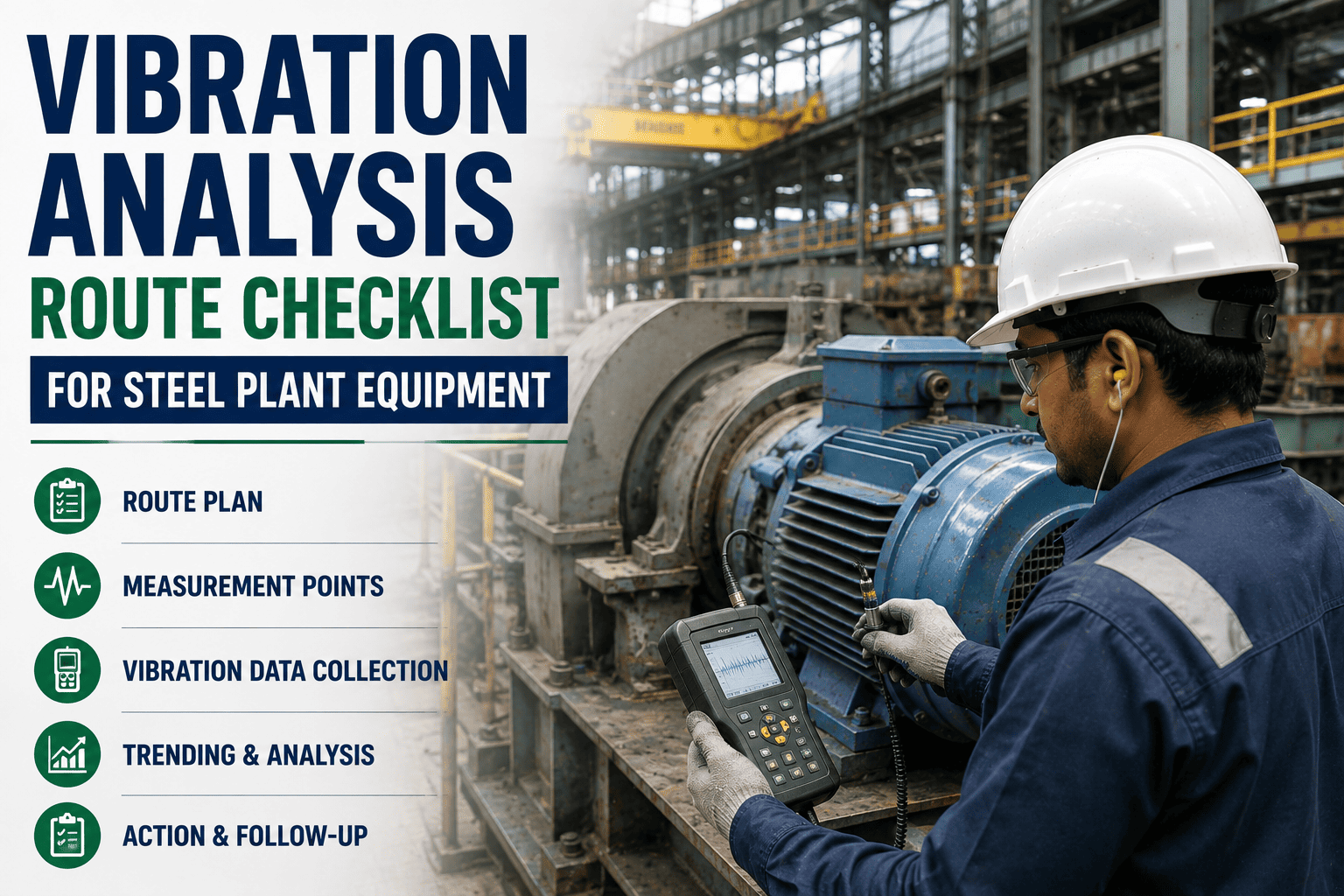 vibration-analysis-route-checklist-steel-plant
