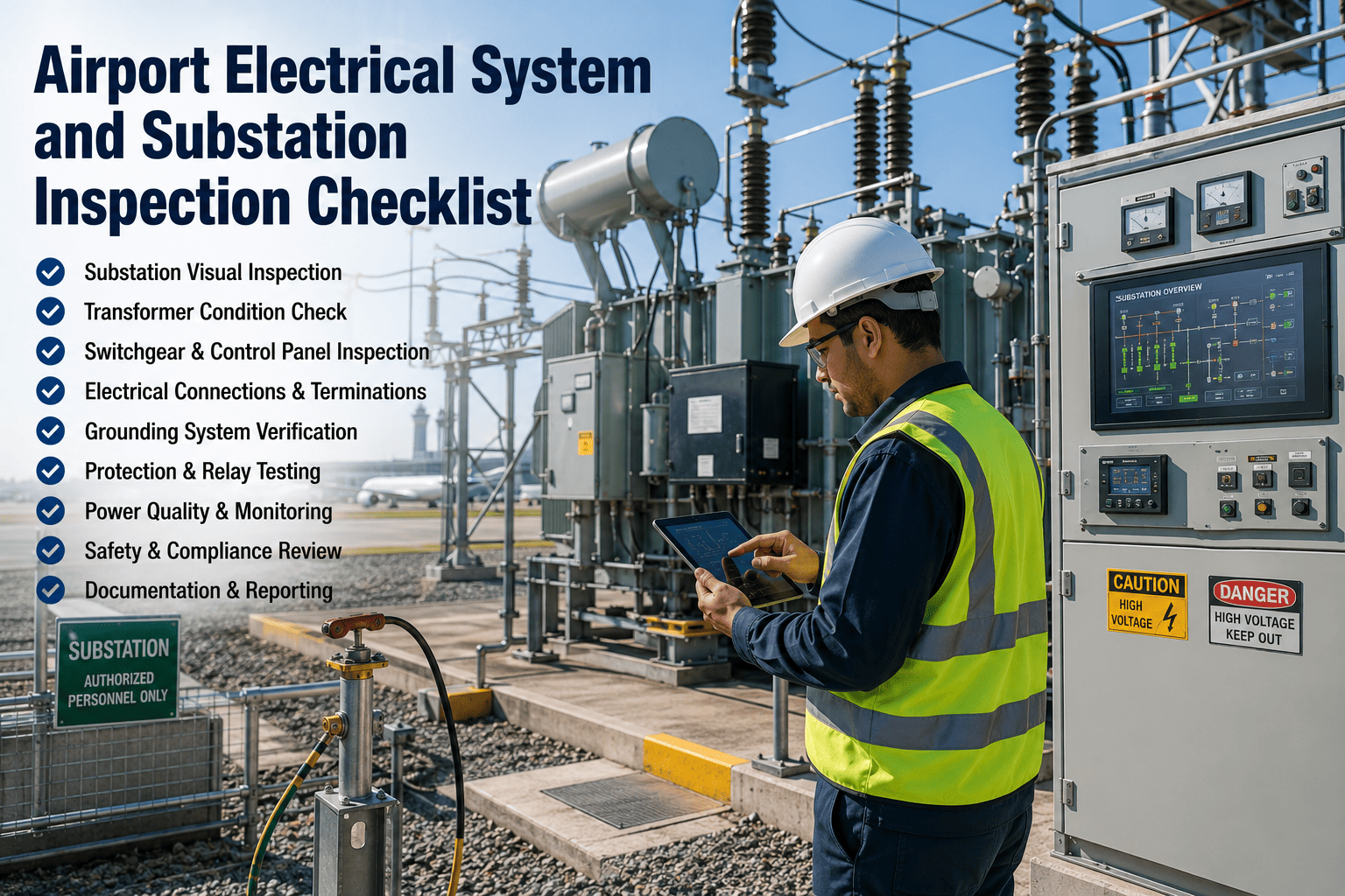 airport-electrical-system-substation-inspection-checklist