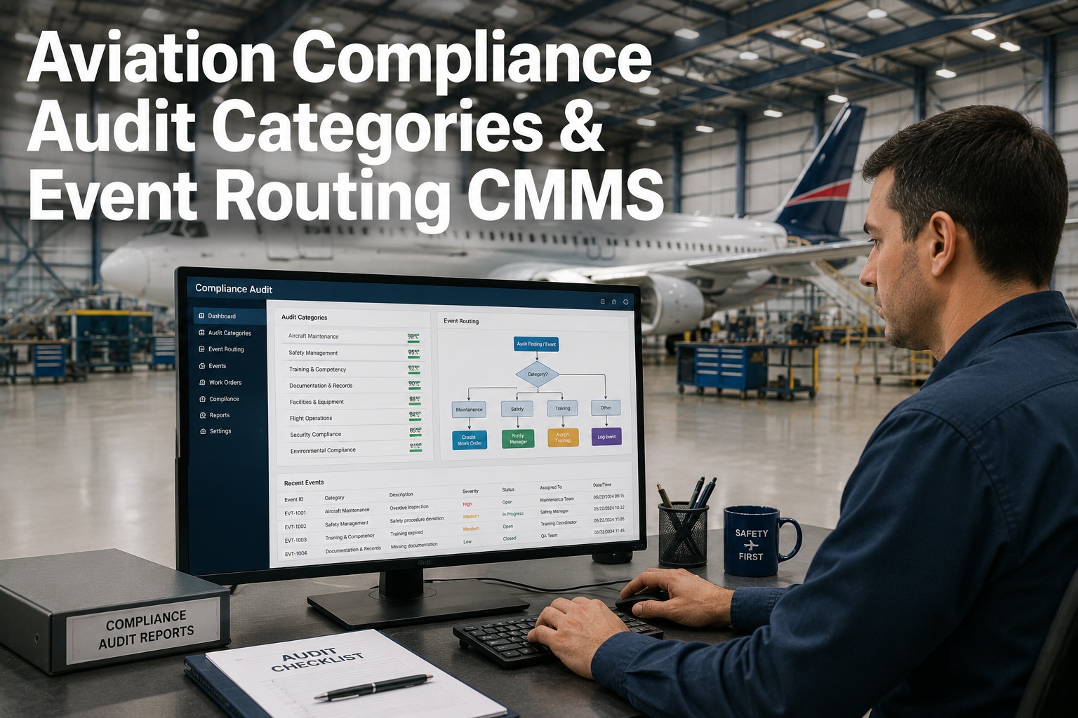 aviation-compliance-audit-categories-event-routing-cmms