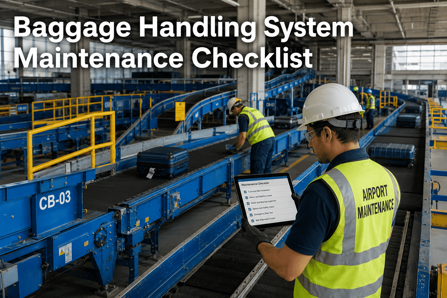 baggage-handling-system-maintenance-checklist