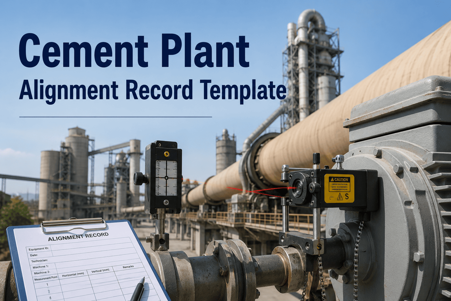 cement-plant-alignment-record-template