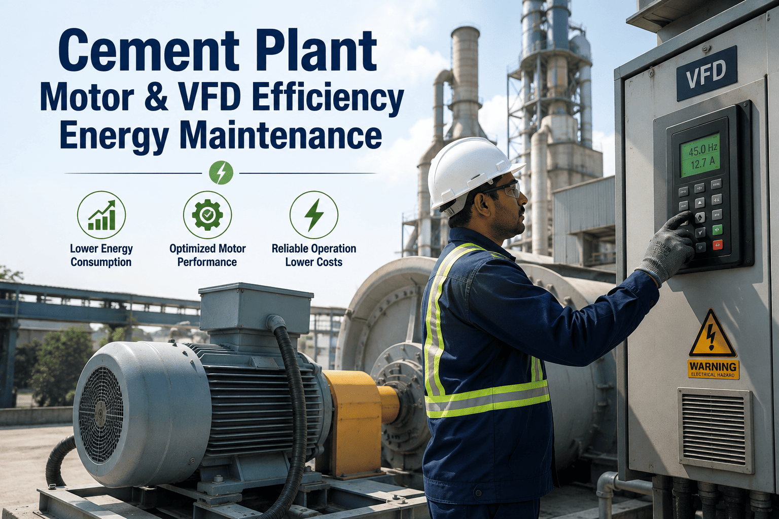 cement-plant-motor-vfd-efficiency-energy-maintenance