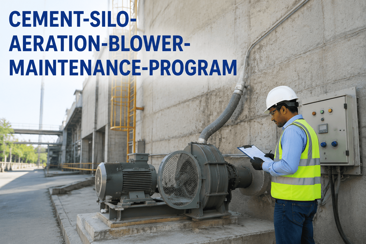 cement-silo-aeration-blower-maintenance-program
