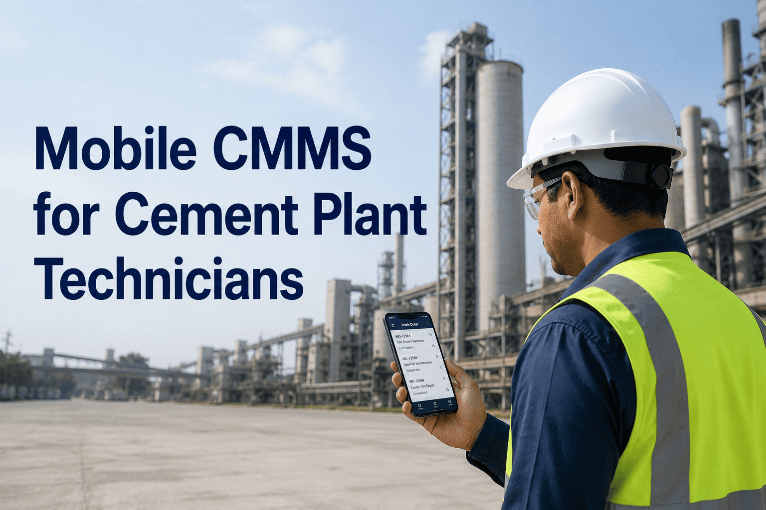 mobile-cmms-cement-plant-technicians