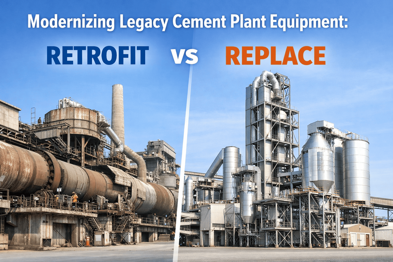 modernizing-legacy-cement-plant-equipment-retrofit-vs-replace