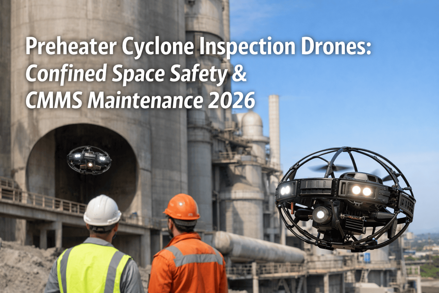 preheater-cyclone-inspection-drones-confined-space-safety-and-cmms-maintenance-2026