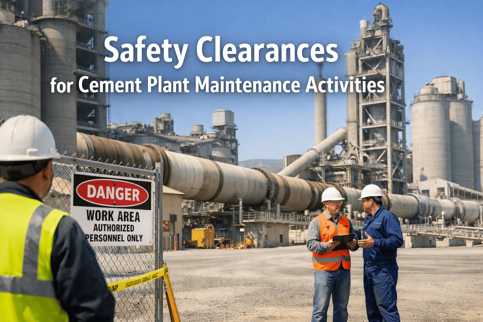 safety-clearances-for-cement-plant-maintenance-activities