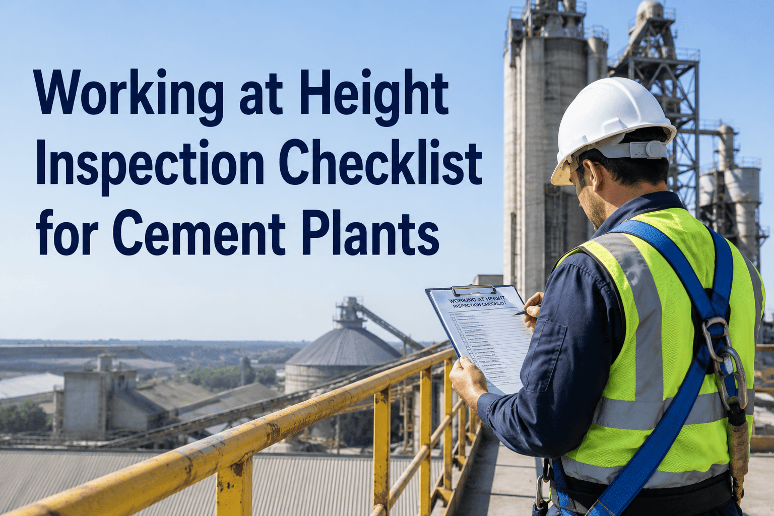 working-at-height-inspection-checklist-cement-plants