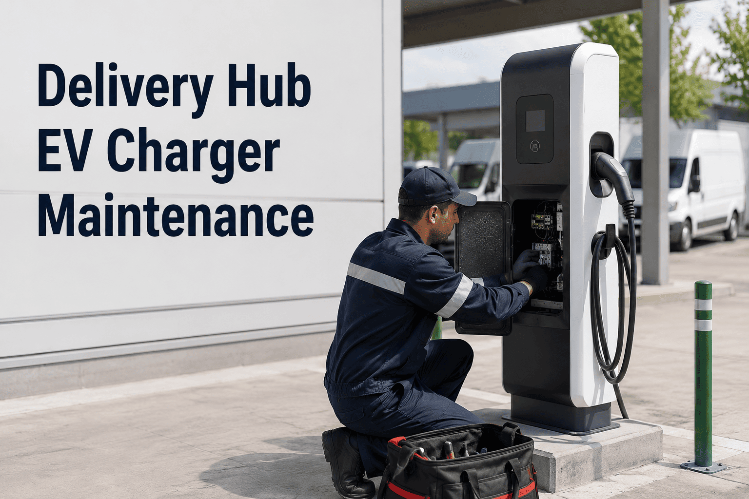 delivery-hub-ev-charger-maintenance