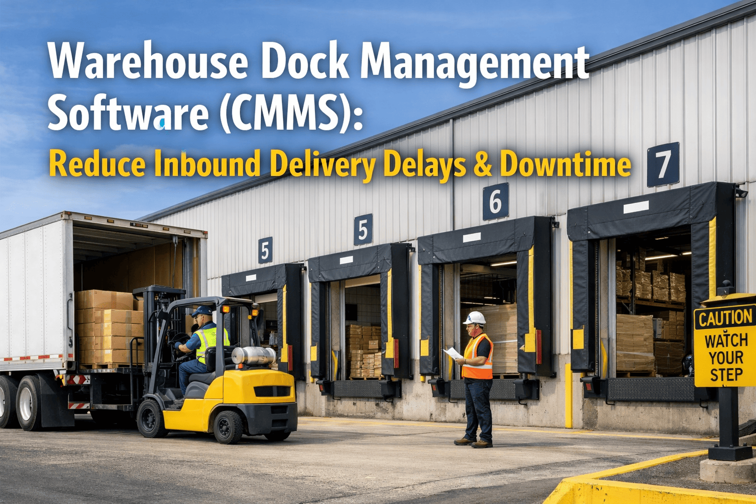 warehouse-dock-management-cmms-inbound-delivery-delay-reduction