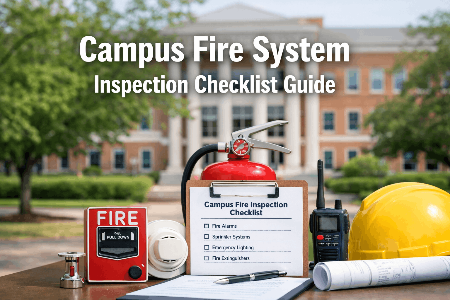 campus-fire-system-inspection-checklist-guide