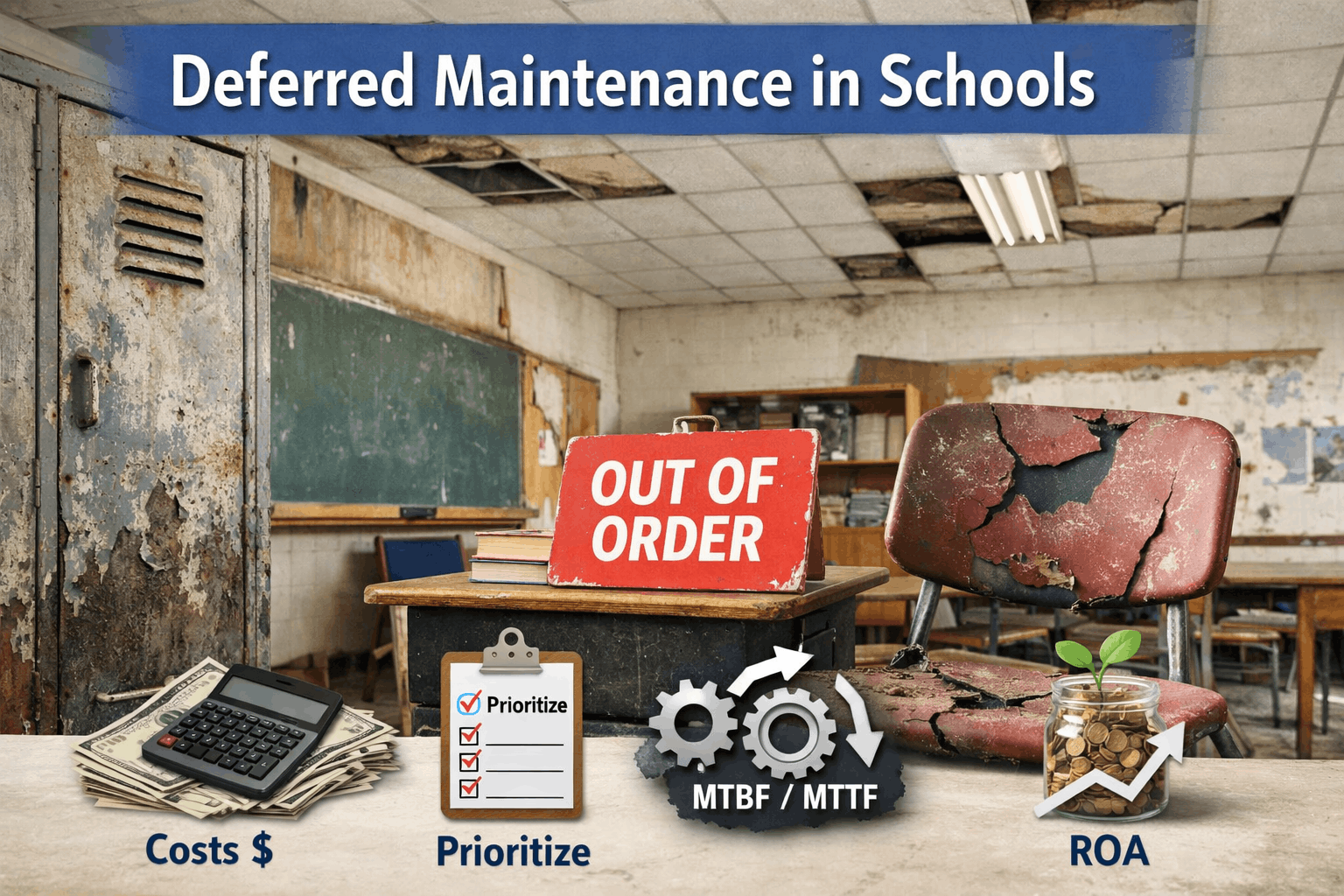 deferred-maintenance-in-schools-meaning-cost-prioritize-mtbf-mttf-roa
