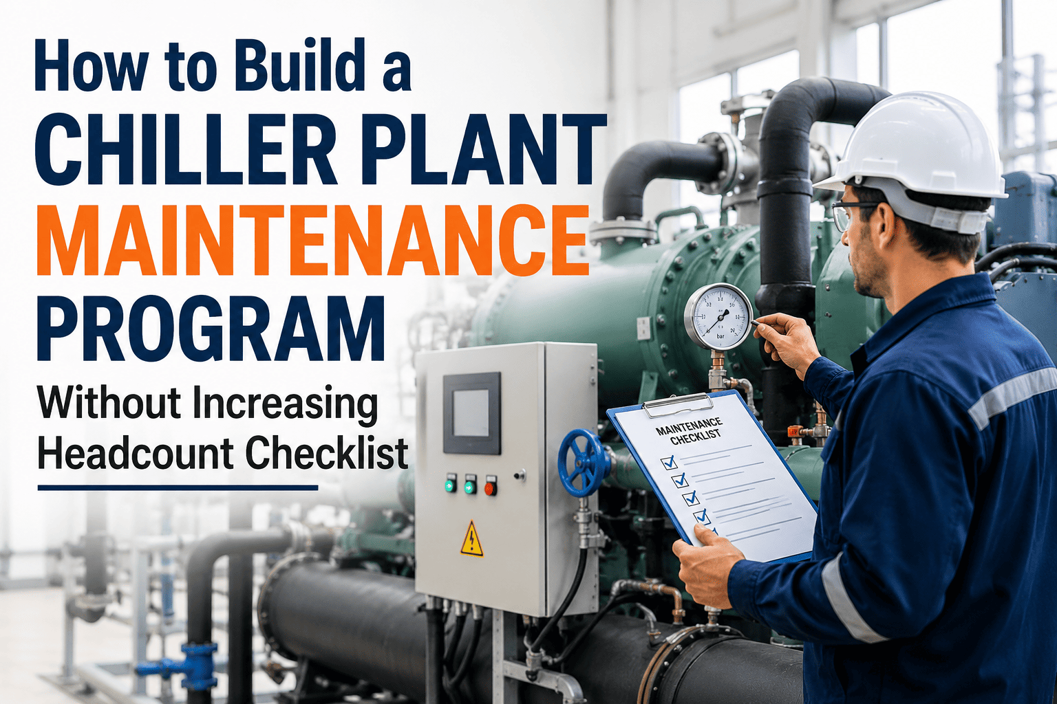 how-to-build-a-chiller-plant-maintenance-program-without-increasing-headcount-checklist