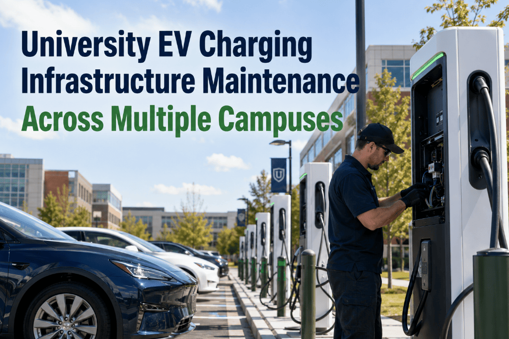 university-ev-charging-infrastructure-maintenance-multiple-campuses
