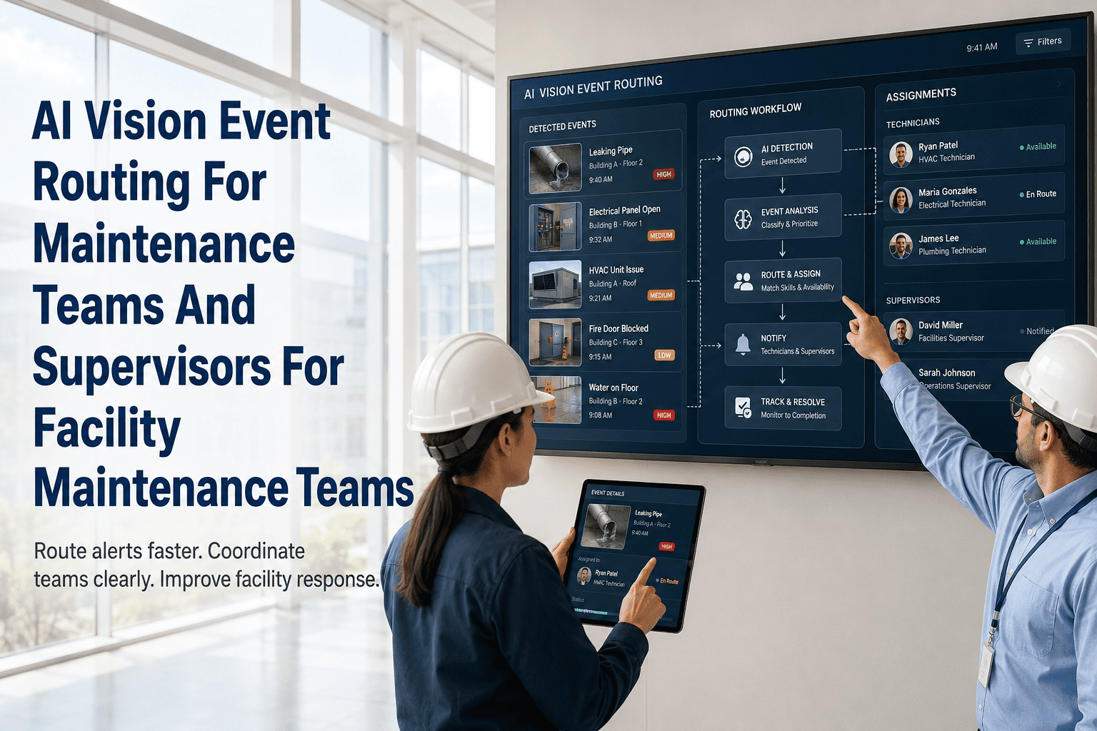 ai-vision-event-routing-for-maintenance-teams-and-supervisors-for-facility-maintenance-teams