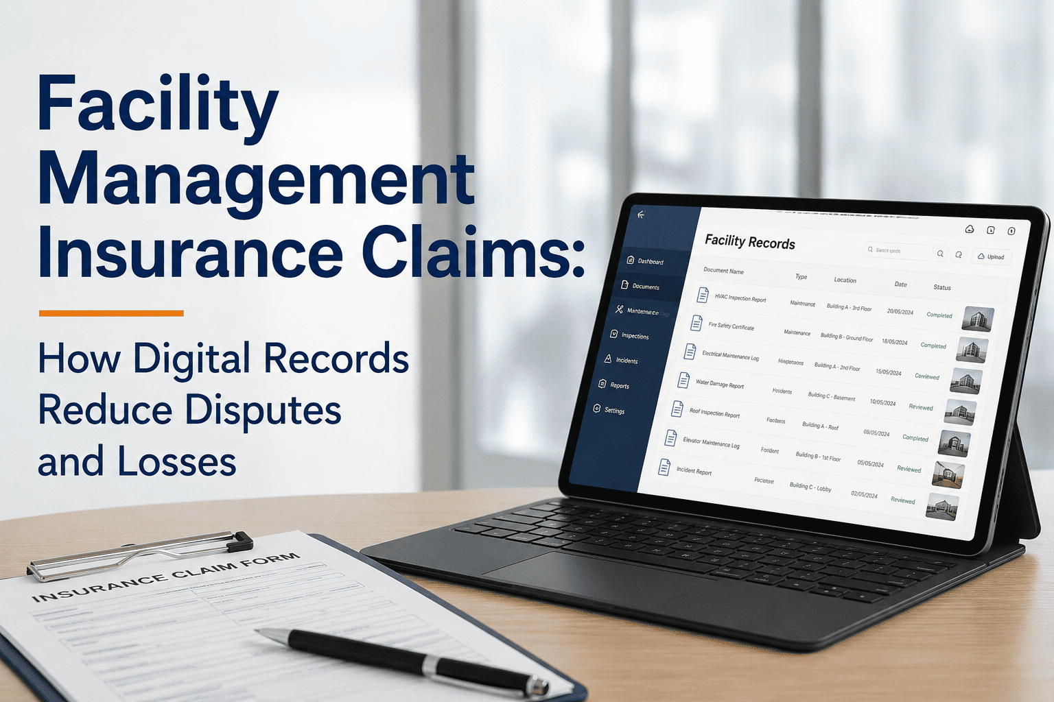facility-management-insurance-claims-digital-records