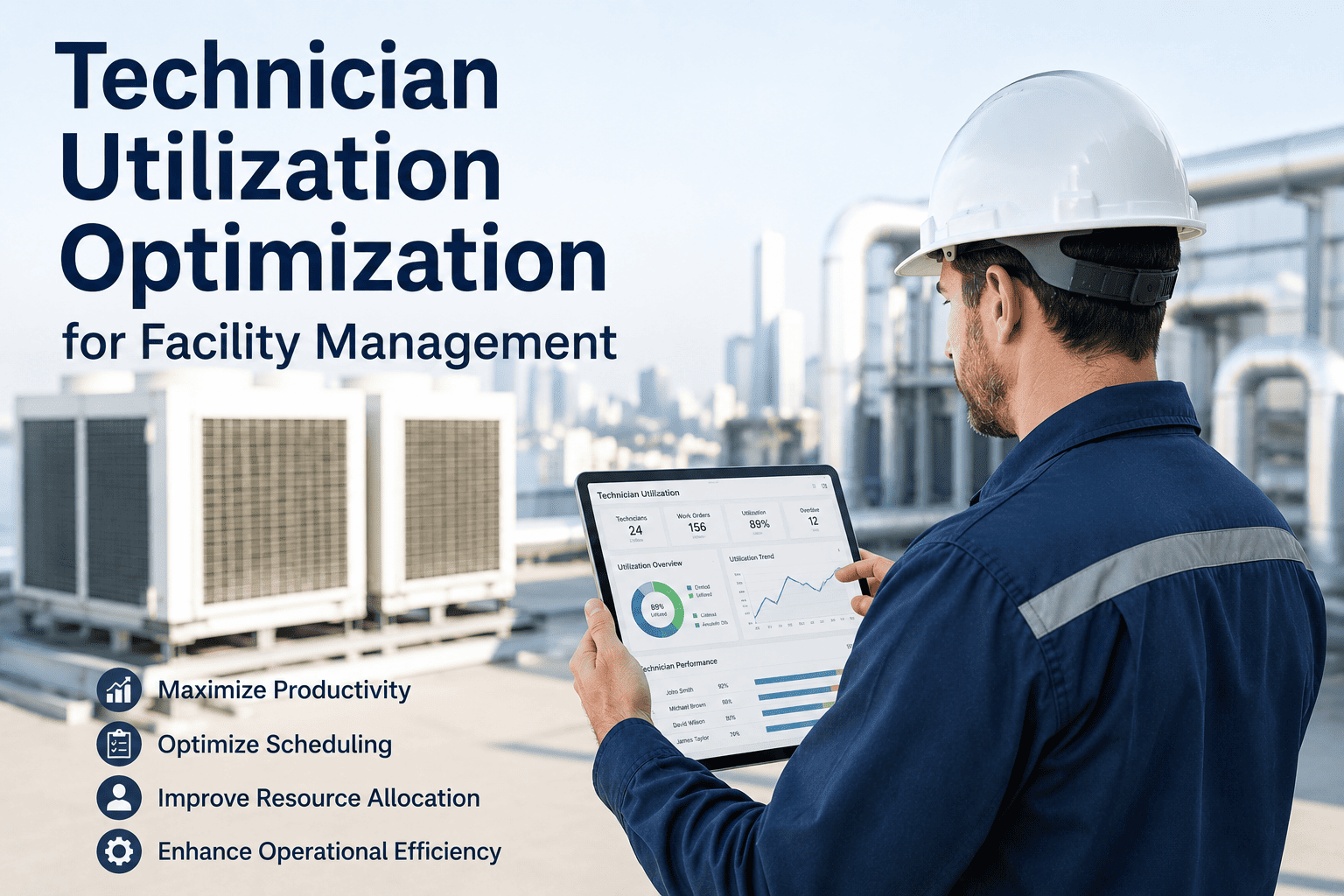 technician-utilization-optimization-facility-management