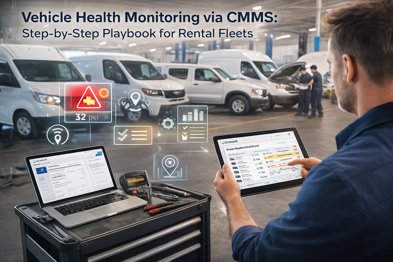 vehicle-health-monitoring-via-cmms-step-by-step-playbook-for-rental-fleets
