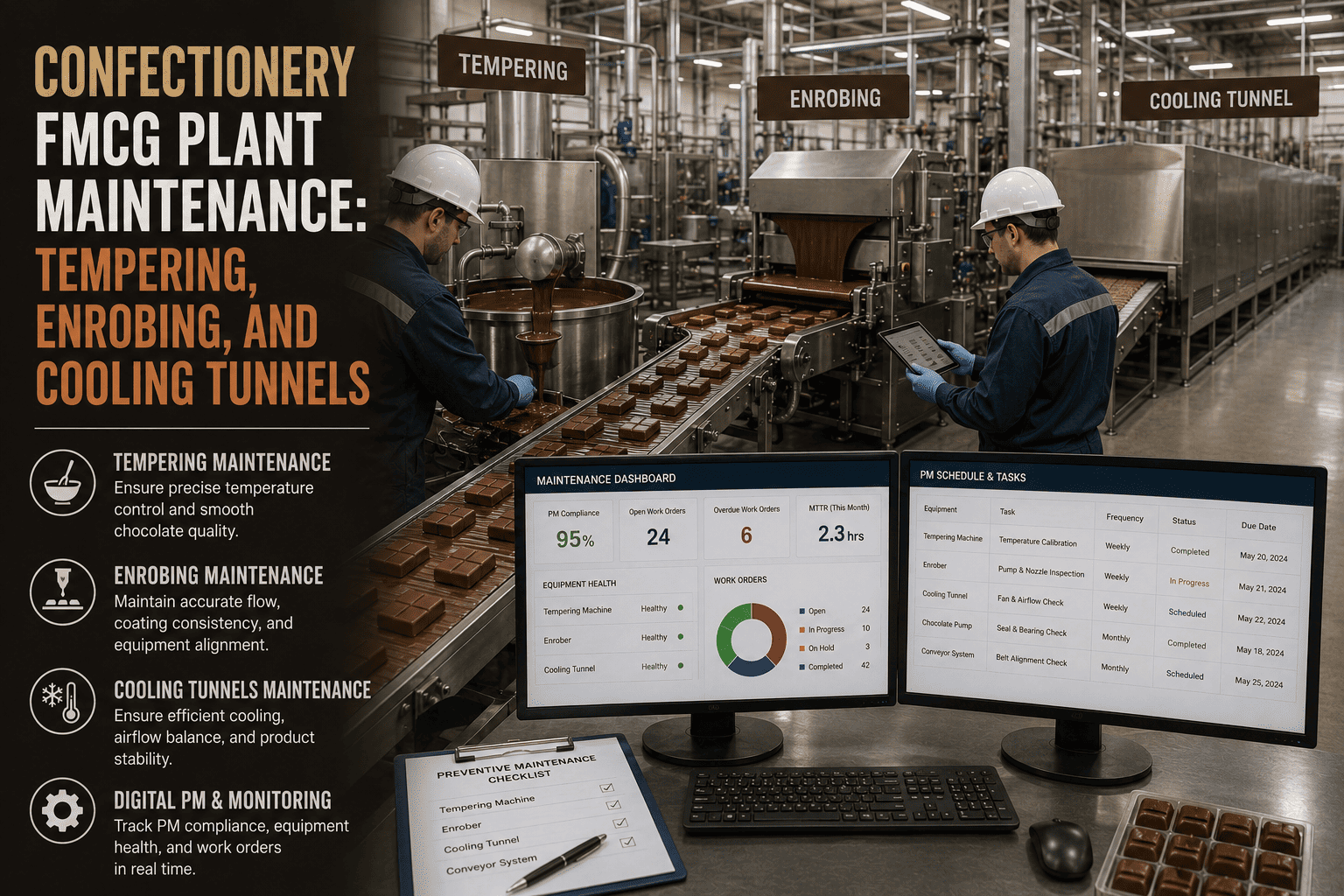confectionery-fmcg-plant-maintenance-tempering-enrobing-cooling