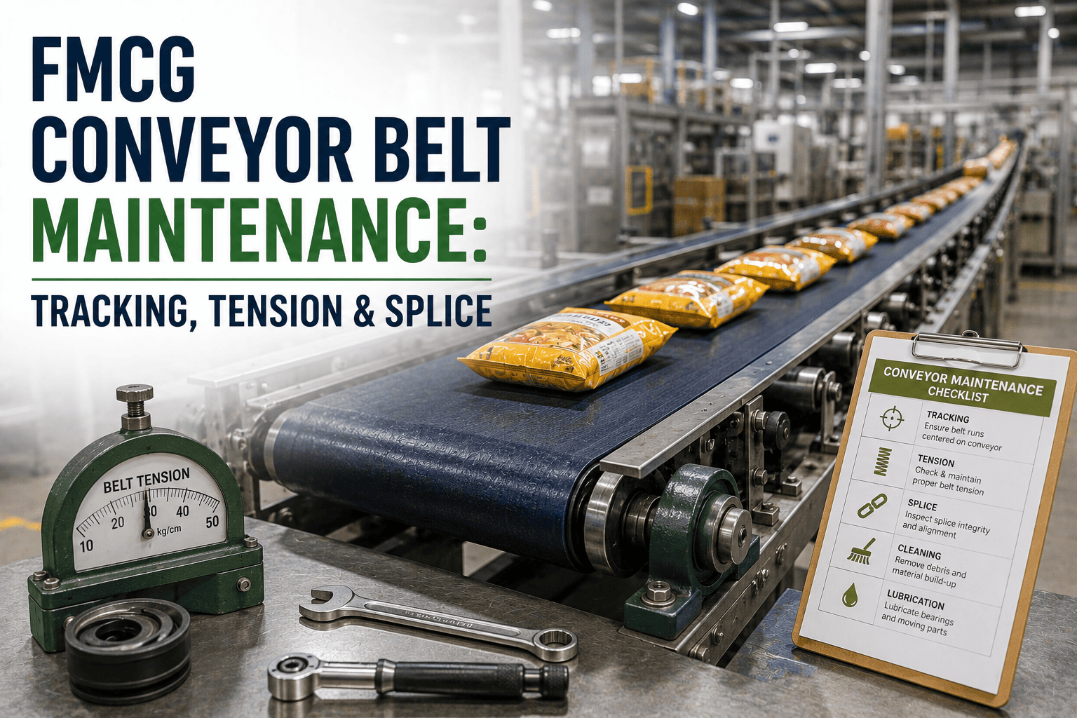 fmcg-conveyor-belt-maintenance-tracking-tension-splice