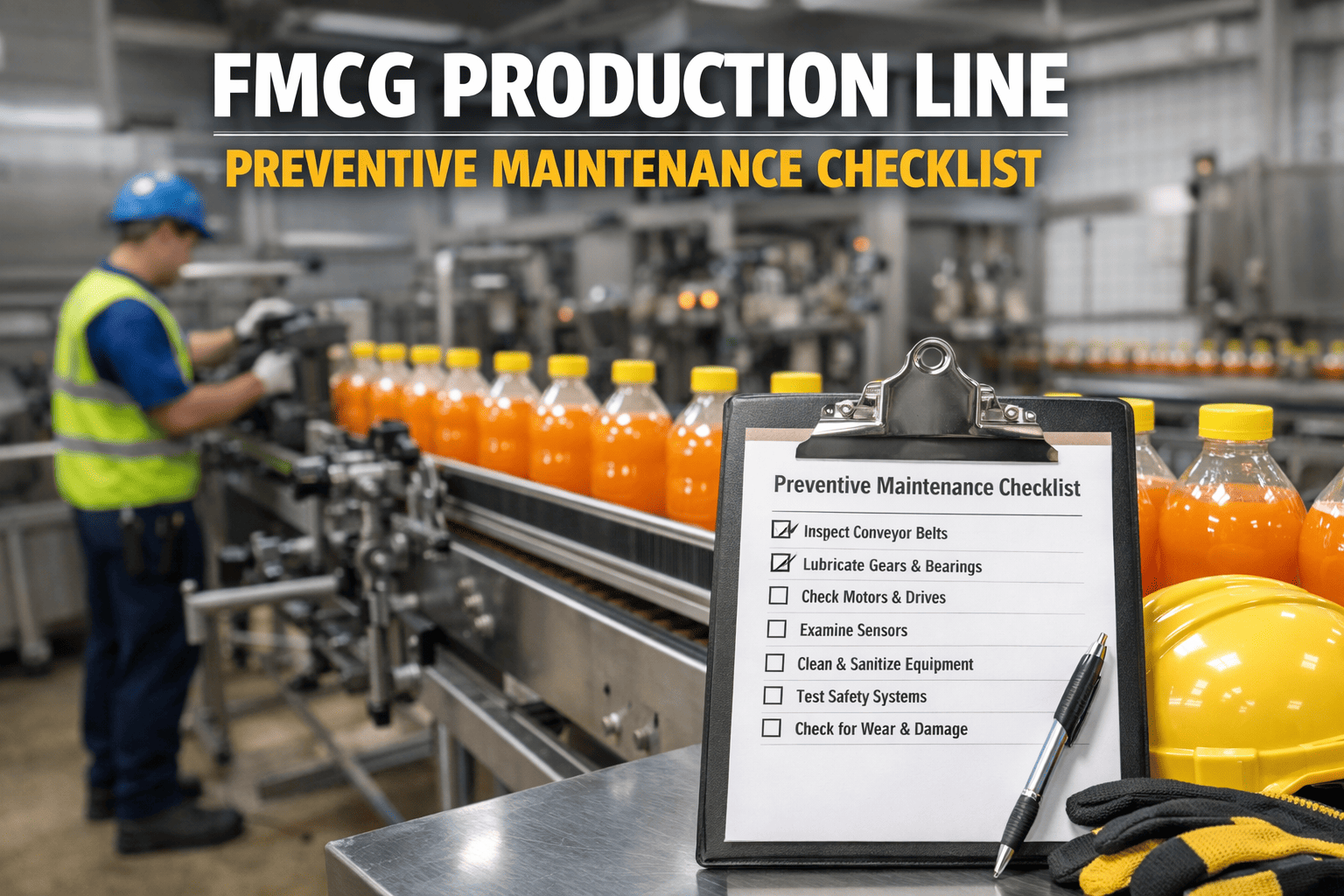 fmcg-production-line-preventive-maintenance-checklist