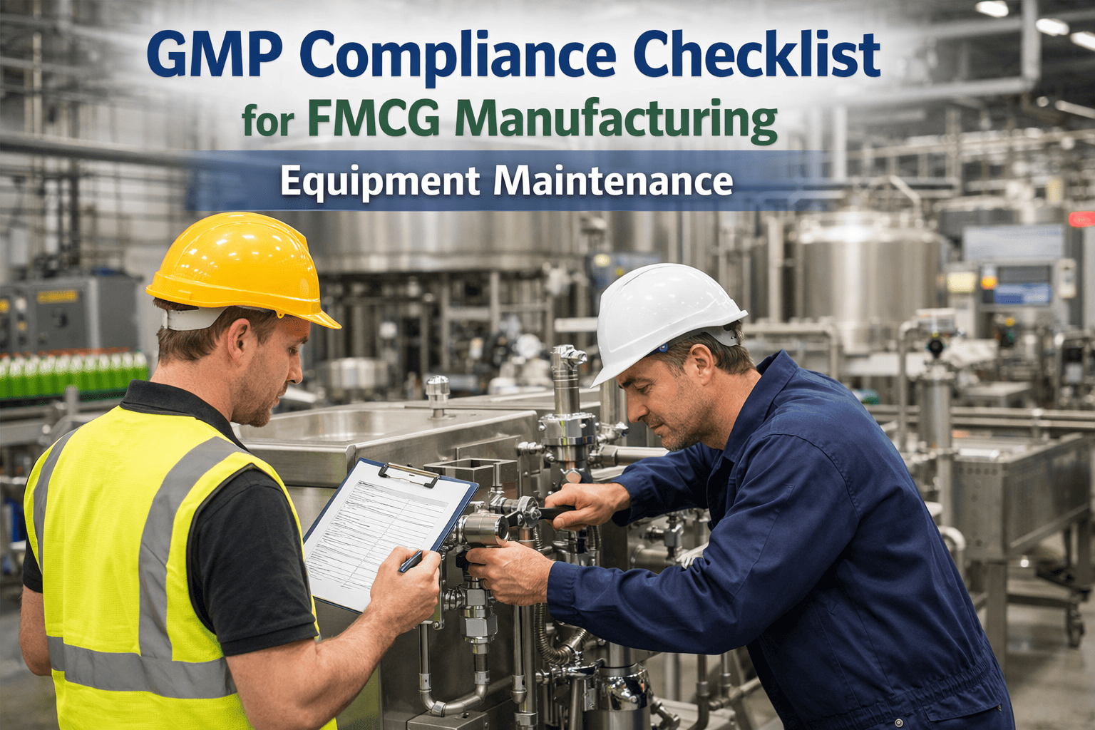 gmp-compliance-checklist-fmcg-manufacturing-equipment