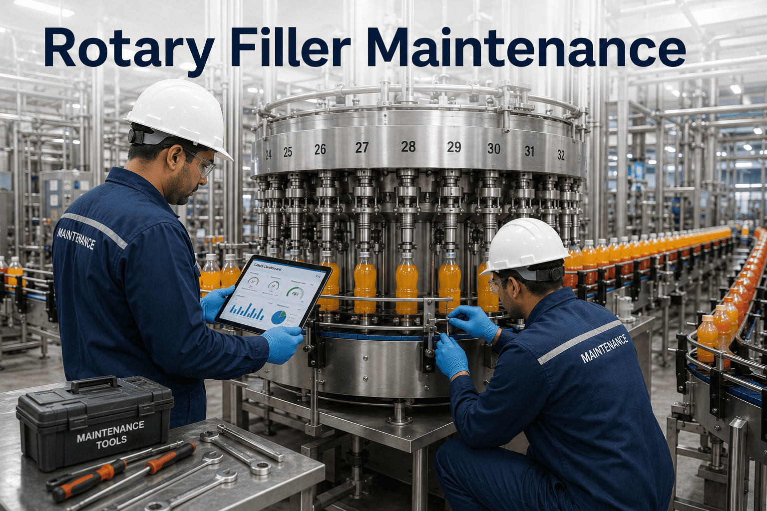 rotary-filler-maintenance-fmcg-bottling-valve-seal-fill