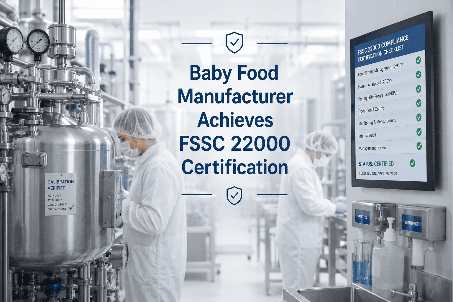 baby-food-manufacturer-fssc-22000-certification-oxmaint