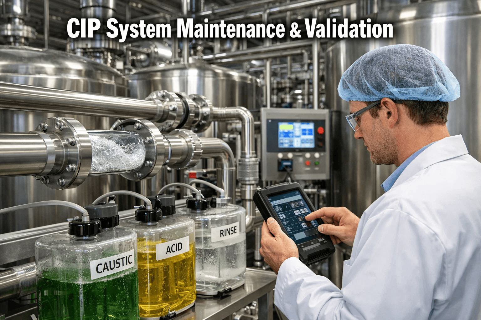 cip-system-maintenance-validation-sanitary-processing