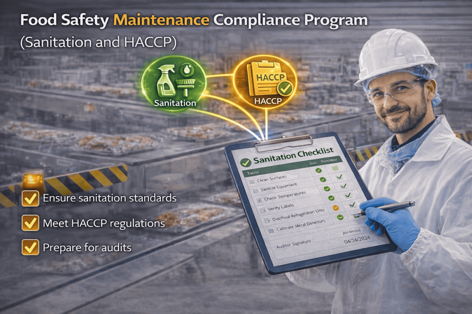 food-dafety-maintenance-compliance-for-haccp-and-sanitation
