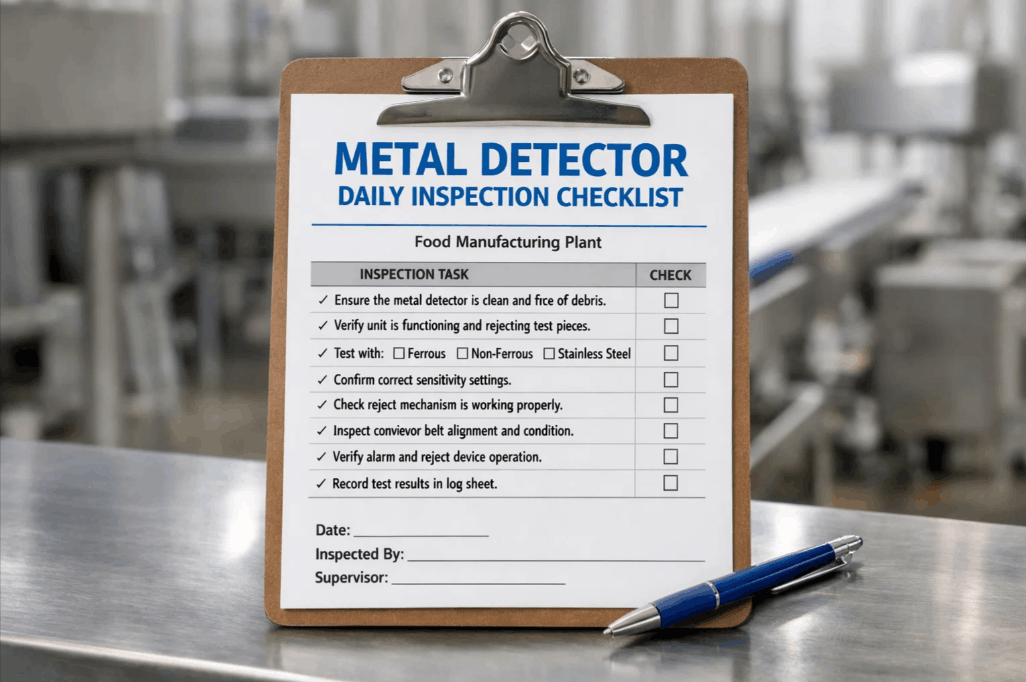 food-manufacturing-metal-detector-daily-inspection-checklist